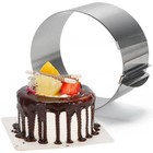 6-12 Inch Stainless Steel Pastry Cake Ring Decorating Mould Baking Accessories