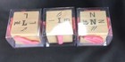 Make Market Rubber Letter Stamps Lot Of Three New In Package Letters N i l Fonts