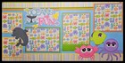 Premade 12x12 Scrapbook Pages Handmade Layout Oceans Of Fun Pcc