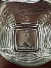 Set Of 2 Johnnie Walker Square Base Tumbler Glasses 3 75in Tall