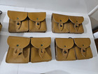 Large Lot Of French Military - Holster  Ammo Pouch  Leather Belts  Suspenders
