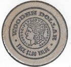 Travelure Motel  623 W  Wishkah  Aberdeen  Washington  Wooden Dollar nickel