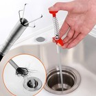 Drain Snake Clog Remover Spring Pipe Cleaner Flexible Sink Dredging Tool