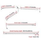 Extended Brake Lines Clutch Cable Kit For Street Road Glide 12 -14  Handlebar