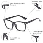 Blue Light Blocking Glasses Square Computer Game Glasses Anti Blue Light Eyewear