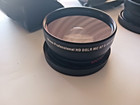 Zeikos 58mm 2x Telephoto Lens    45x Wide Angle   2 Filter Kits