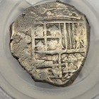 1598-1621 Cob 4 Reales Potosi Bolivia Pcgs Vf30 13 6g Early Type Spanish  j631