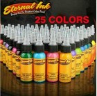 Eternal Tattoo Ink 1pcs - 16 Colors 1oz 30ml Professional Permanent