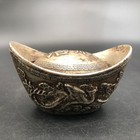 1616-1912 China Qing Dynasty Shunzhi Silver Ingot Sycee Tael Currency 1478 Gram