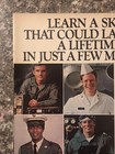 1974 Us Army Reserve Print Ad Learn A Skill That Could Last A Lifetime Vtg 1970s