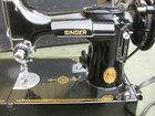 Vintage Featherweight 1950 Singer Sewing Machine 221-1 W case