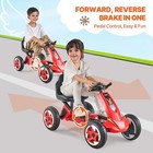 Children s Pedal 4-wheel Cross-country Pedal Kart  Suitable For 3-8 Years Old 