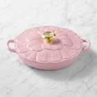 Le Creuset 2 25-qt Enameled Cast Iron Petal Braiser  5 Colors  us Stock 
