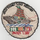 Vietnam Era Usn Us Navy Tonkin Gulf Yacht Club Patch Japanese Made Junk Version