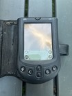 Vintage Palm M105 Pda Handheld Organizer With Leather Case