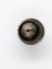 Antique Simons Bros Sterling Silver Chased Scroll Sewing Thimble Size 7