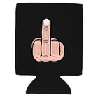 Middle Finger Funny Can Coolie  Neoprene