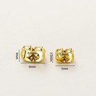 50pcs 5mm 14k Gold Earring Backs Replacement Ear Locking For Stud Earrings