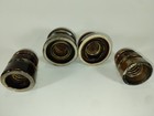 Antique Glass Insulators  4  Total 