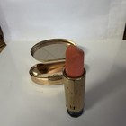 Vintage 1958 Max Factor Hi-society Pop-up Lipstick Compact Gold Case Usa 
