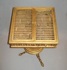 Rare Antique Vtg Mid 19th C 1850s Birdcage Sewing Table Outstanding Origin Paint