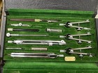 Vintage Keuffel   Esser Co New York Mercury Drafting Tool Set Drawing Kit W  Box