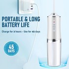 Water Flosser Pick Pik Cordless Teeth 3 Modes 4 Tips Dental Floss Rechargeable 