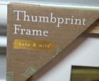 Kate   Milo-personalize With Thumbprint Frame    i Love Daddy    Light Oak Color New