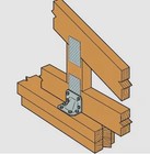 Simpson Strong-tie Hga10kt Galvanized Steel Hurricane Angle Bracket Kit
