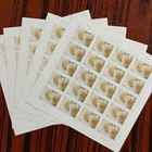 2011 Usps Forever Stamps Wedding White Roses -5 Sheets Of 20 sheet Total 100 Pcs