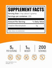  Bulk Supplements Creatine Monohydrate  micronized  Powder - 5g Per Serving