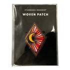 Starbucks Reserve 5 Pack Woven Patch Set Psl Owl Moon Pumpkins Leaf Seasonal New
