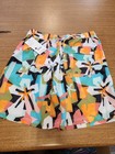 Saxx Medium Swim Trunks  Print Nwt Quick Dry  Friction Free Mesh Lining 