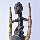 Guro House Mask With Figure C  te D ivoire