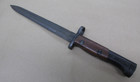 Original Belgian Fn49 Sa30 Knife Bayonet And Scabbard Non Matching