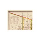 Historic City Map - Cincinatti Ohio - Doolittle 1871 - Vintage Wall Art