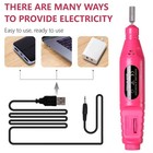 Professional Electric Nail Drill Machine     Manicure   Pedicure Kit