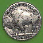 1930    hobo    Indian Head Buffalo Nickel - Bp Artist Initials On Reverse