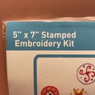 Unopened Janlynn Sew Simple Embroidery Kit Life Is Good  997-1704 Usa New 5   x 7   
