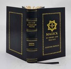 Magick In Theory And Practice 1929 By Aleister Crowley  premium Leather Bound 