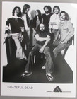 Grateful Dead Black   White 8 X 10 Glossy Promo Photo Plus 2 Sew On Patches  