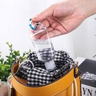 Refillable Travel Plastic Bottles Containers With Clip Hand Sanitizer Holder