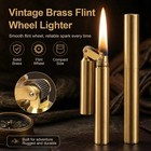 Vintage Trench Lighter  Cool Copper Lighter  Windproof Brass Lighters For Men Da