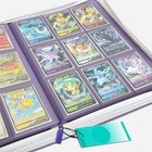 9 Pocket Trading Card Zip Binder  540 Cards  30 Side-loading Pages  Premium Eco-