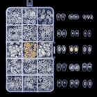 Upgrade Version Eyeglass Repair Kit 1500 Pcs More Complete Glasses Screws Kit