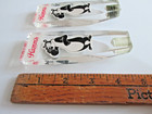 Pari Of Vintage Hamm s Beer Bear Tap Handles Clear Acrylic Tapper 1970s