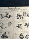 E w  Kimble Vintage Original Framed Cartoon illustration  15 x10 -17 x22  Framed