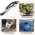Bicycle Trailer Hitch Bike Coupler Connector Alloy Bike Trailer Hitch Attachment