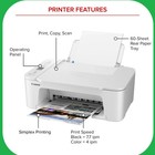 New Canon 3722 All In One Printer-wireless free Usb-fast Delivery