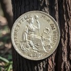 Peru 1913 1 2 Dinero Plata High Grade Very Nice Condition Fg3